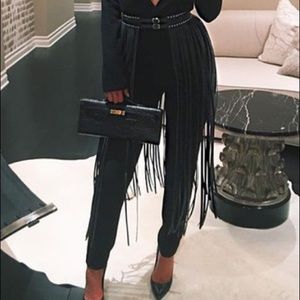 Kylie Jenner inspired fringe belt